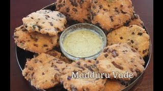 Quick and easy Maddur Vada recipe [upl. by Heppman557]