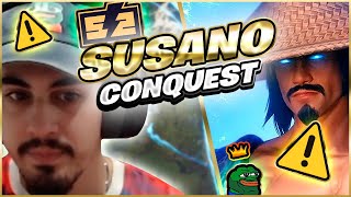 SUSANO VAYA DAÑO HACE ESTO  Julio  Smite 2 Ranked Conquest [upl. by Taub894]