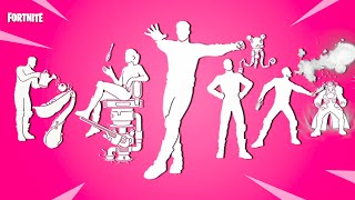 All Fortnite CHAPTER 5 SEASON 3 BATTLE PASS Emotes [upl. by Selinski]