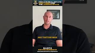 SA974  Private Real Estate Debt Fund and the Lending Space with Kevin Dureiko shorts [upl. by Salvadore157]