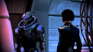 Mass Effect 3 Garrus Romance 8 Being a leader [upl. by Allanson371]