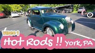 Hot Rods York PA Video 1 [upl. by Rawdin948]