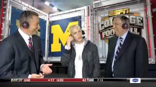 Eminems ESPN interview is really awkward [upl. by Aiki164]