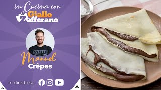 🔴 CRÊPES in diretta con Manuel [upl. by Lenej]