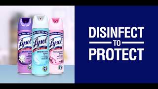 How to Use Lysol Disinfectant Spray 1 min [upl. by Hannie]