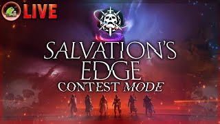 SALVATIONS EDGE Day 1 Contest Mode Run LIVE  Destiny 2 The Final Shape [upl. by Keithley]