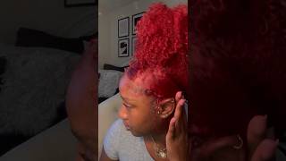 Natural hair updo  red hair  Function of Beauty haircare naturalhairstyles [upl. by Ojiram652]