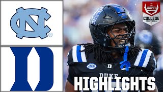 North Carolina Tar Heels vs Duke Blue Devils  Full Game Highlights  ESPN College Football [upl. by Salokin]