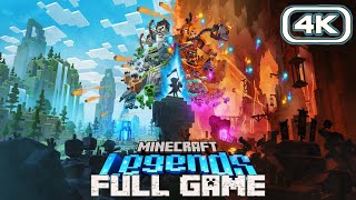 Minecraft Legends  FULL GAME Gameplay Walkthrough 4K 60FPS No Commentary [upl. by Diandre]