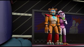 FNaF SBSFM Glamrock Bonnie Returns to Freddy and Chica [upl. by Kendricks302]