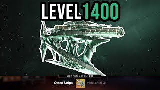 Osteo Striga Lv 1400  Destiny 2 [upl. by Demaggio]