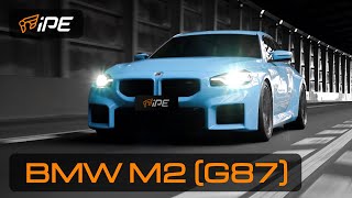 BMW M2 G87 Equipped with iPE Full Exhaust System Factory Front Pipe [upl. by Latoniah368]