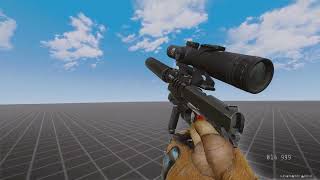 Fallout 4  Cravezs EFT M1911M45A1 rerigged test [upl. by Wynny]