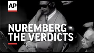 NUREMBERG  THE VERDICTS  Nuremberg Trial [upl. by Minier]