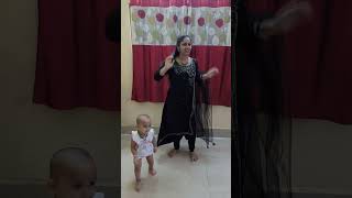 dance with my cutie 🥰folkdance folkfolkartfolksong ShriNidhi18 [upl. by Erminna]