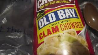 Campbells Chunky Old Bay Seasoned Clam Chowder [upl. by Sergias]