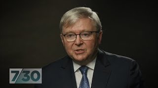 Kevin Rudd blames his demise on plotting ambitious colleagues  730 [upl. by Koal]