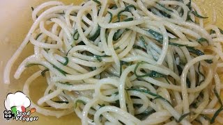 SPAGHETTI CON AGRETTI  FoodVlogger [upl. by Lepley]