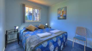 Beach Cabins Merimbula NSW  Holiday Accommodation  3 Bedroom Cabin [upl. by Procto903]