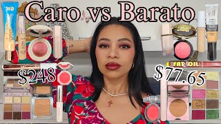 MAQUILLAJE CARO VS BARATO EH PERDIDO PRACTICA CON MIS SOMBRAS 🙊🫠🤪makeup maquillaje [upl. by Carin]