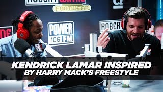 Kendrick Lamar Inspired By Harry Macks Freestyle [upl. by Ecnerewal]