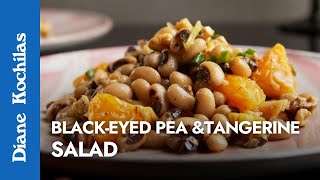 BlackEyed Pea Salad with Tangerines Figs and Nuts [upl. by Urson96]