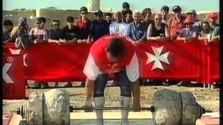 Jouko Ahola deadlift 380 kg [upl. by Clive]