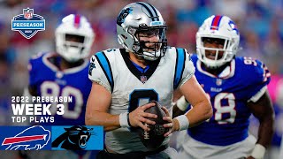 Carolina Panthers Top Plays vs Buffalo Bills  NFL 2022 Preseason Week 3 [upl. by Ydner]