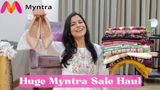 Huge Myntra Kurta Kurta Pant Dupatta Maxi dress Haul l Dream Simple [upl. by Jewel]