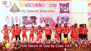 Refreshing Goa Folk by class 1st [upl. by Kiah]