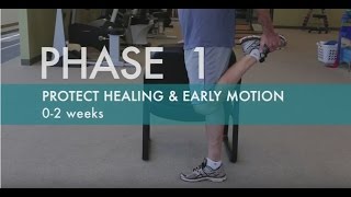 Knee Replacement Surgery Exercises  Knee Replacement Recovery  Phase 1 [upl. by Adihahs]