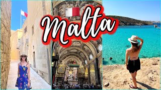 MALTA VLOG 🇲🇹 Travel Guide Things To Do Tips Valletta Mdina Blue Lagoon Gozo Comino 3 Cities [upl. by Esma]