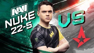 Astralis не могут в Nuke  NAVI electronic POV  IEM Katowice 2020 [upl. by Heindrick]