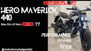 Hero Maverick Real Life review motorknowledgeadda motorknowledgeaddahero [upl. by Ileane554]