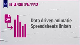 Data Driven Animation  linken van spreadsheets [upl. by Ahseetal395]