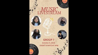 Group 7 Music Live stream 101 [upl. by Eugine]