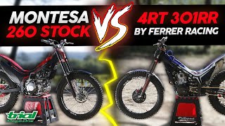 4 RT Montesa Trial bike Oil and Filter Change on a Montesa Cota RT 260 2018 [upl. by Keyes]