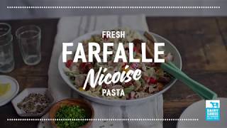 Spring Farfalle Nicoise Pasta  2018 Milk Calendar [upl. by Leandra]