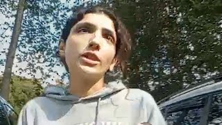 Entitled amp Stubborn Girl Turns into a Maniac Once She’s Cuffed Police Bodycam [upl. by Henigman]