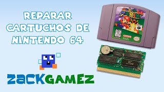 Reparar cartuchos de N64 [upl. by Hadden]