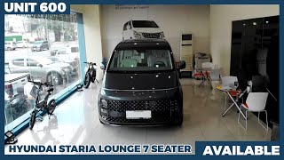 600 Hyundai Staria Lounge 7 Seater Graphite GrayGray Interior [upl. by Ennaed]