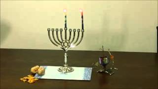 How To Light A Hanukkah Menorah [upl. by Suivatra753]