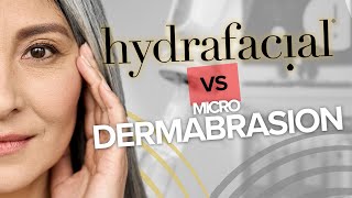 Hydrafacial vs Microdermabrasion  Hydra Dermabrasion in UK [upl. by Kcirred]