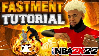 FASTMENT TUTORIAL IN NBA2K22 BEST COMBOS COMING UP THE COURT IN NBA2K22 HANDCAM [upl. by Cary]