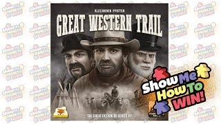 Great Western Trail Strategy Tips with AJ Harris [upl. by Riancho]