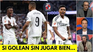 REAL MADRID 41 ESPANYOL ¿La mejor noticia VINICIUS RODRYGO Y MBAPPÉ marcaron  Fuera de Juego [upl. by Chouest]