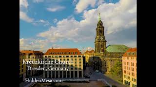 Kreuzkirche Church Bells in Dresden [upl. by Rodi]