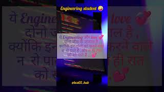 engineering student Life full status sayari reelsviral originaleducationengineering bca reels [upl. by Meehsar]