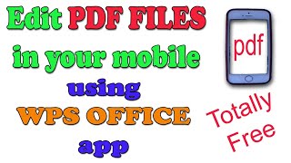 How to edit PDF files on phone check online exam copies  PDF annotations WPS OFFICE [upl. by Beattie]