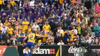 Parramatta Eels Vs Wests Tigers Luke Burts Miss [upl. by Filippo747]